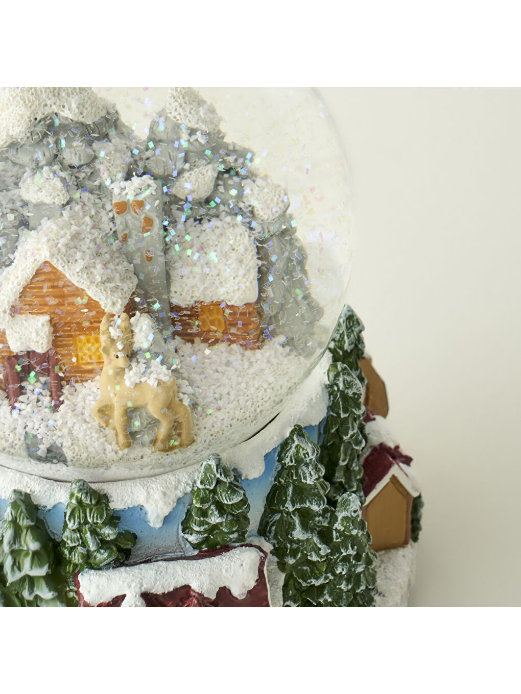 Karışık Snow Ball Yılbaşı Kar Küresi (11x11x15 cm)-3