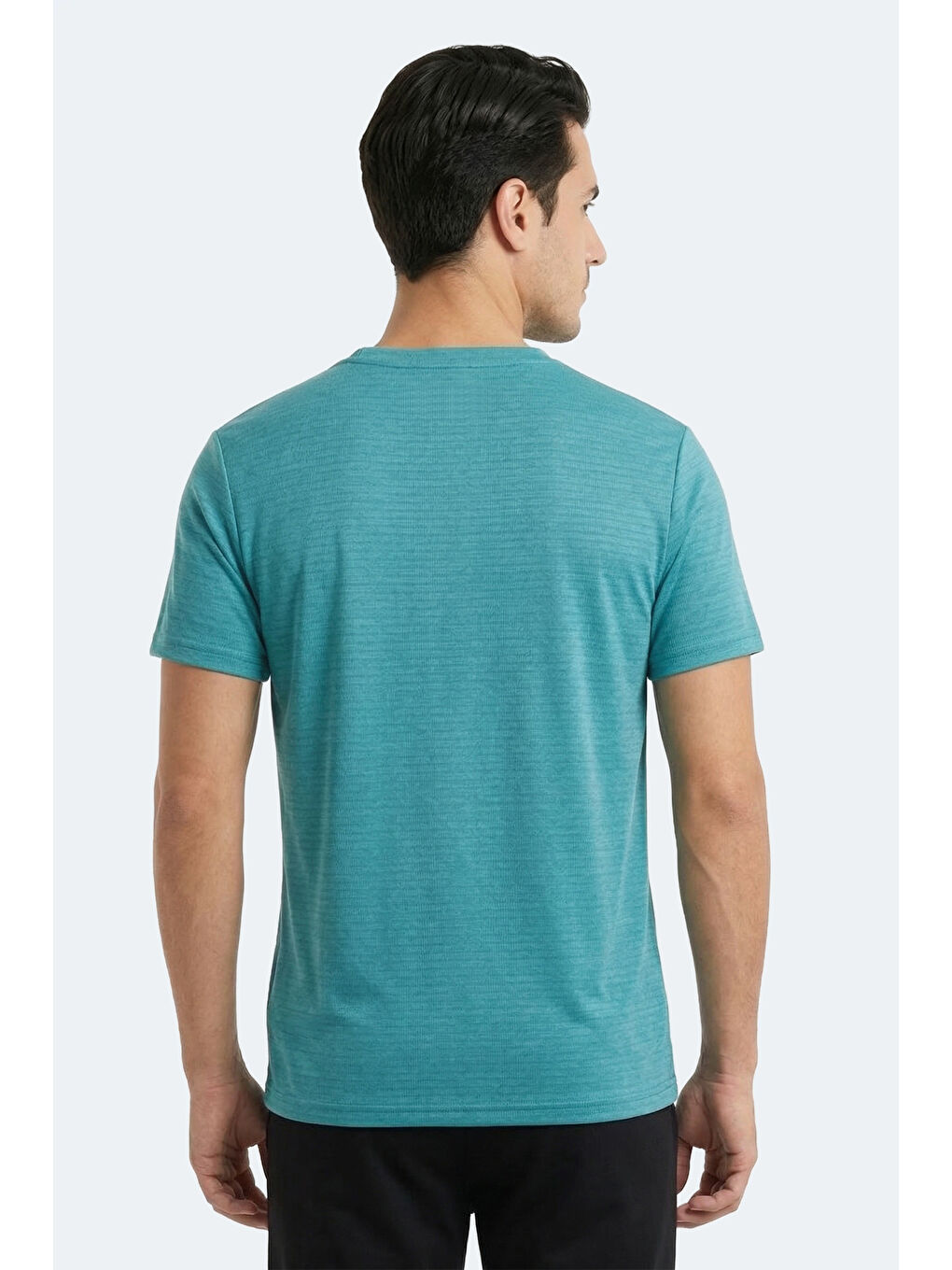 KOFONA Erkek Turkuaz Tişört-6