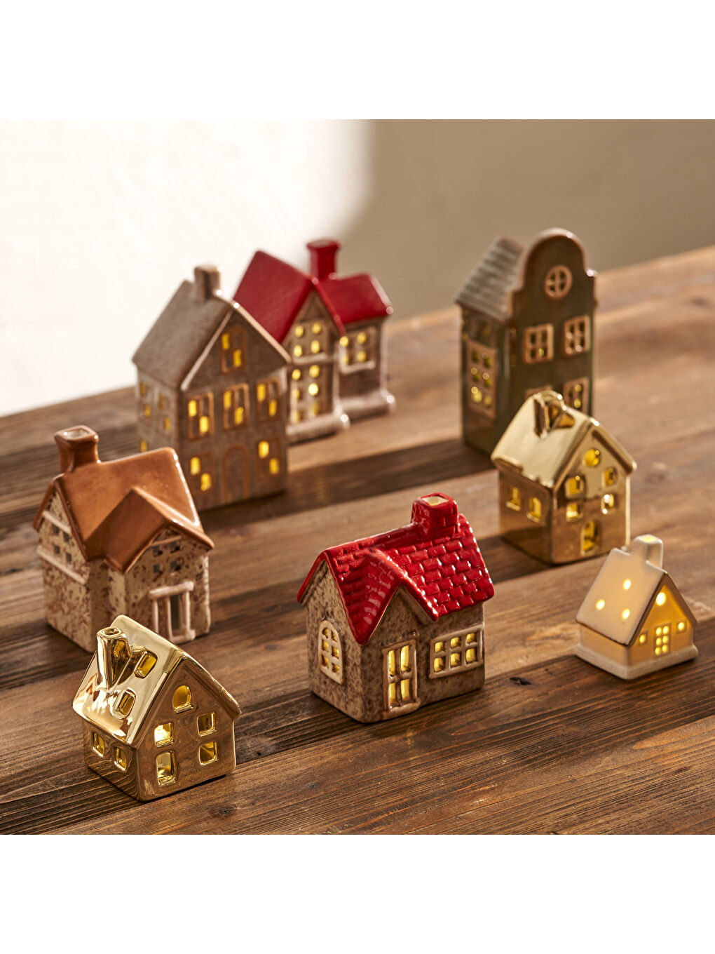 Home Ledli Aydınlatma Kırmızı (10x7x11 cm)-6