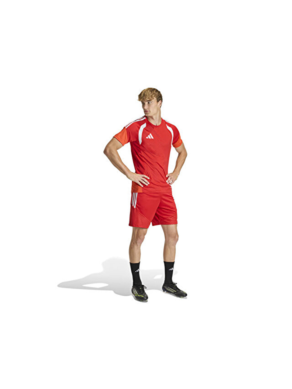 Tiro 26 Competition Sho Erkek Futbol Şortu Ka7639 Kırmızı-6