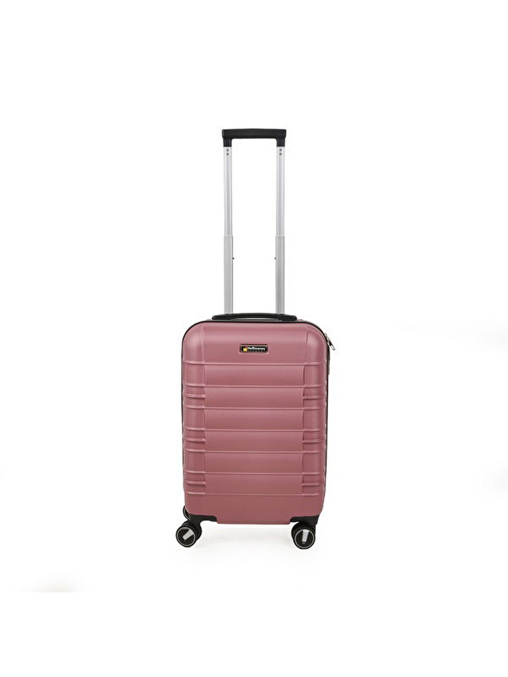 Pembe Travel Star Kabin Boy ABS Valiz - Gülkurusu - 57x37x23 cm