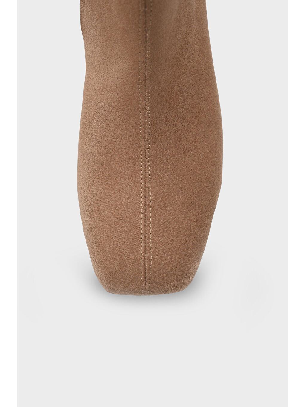 Bej Elinor Kısa Topuklu Kadın Bot-4