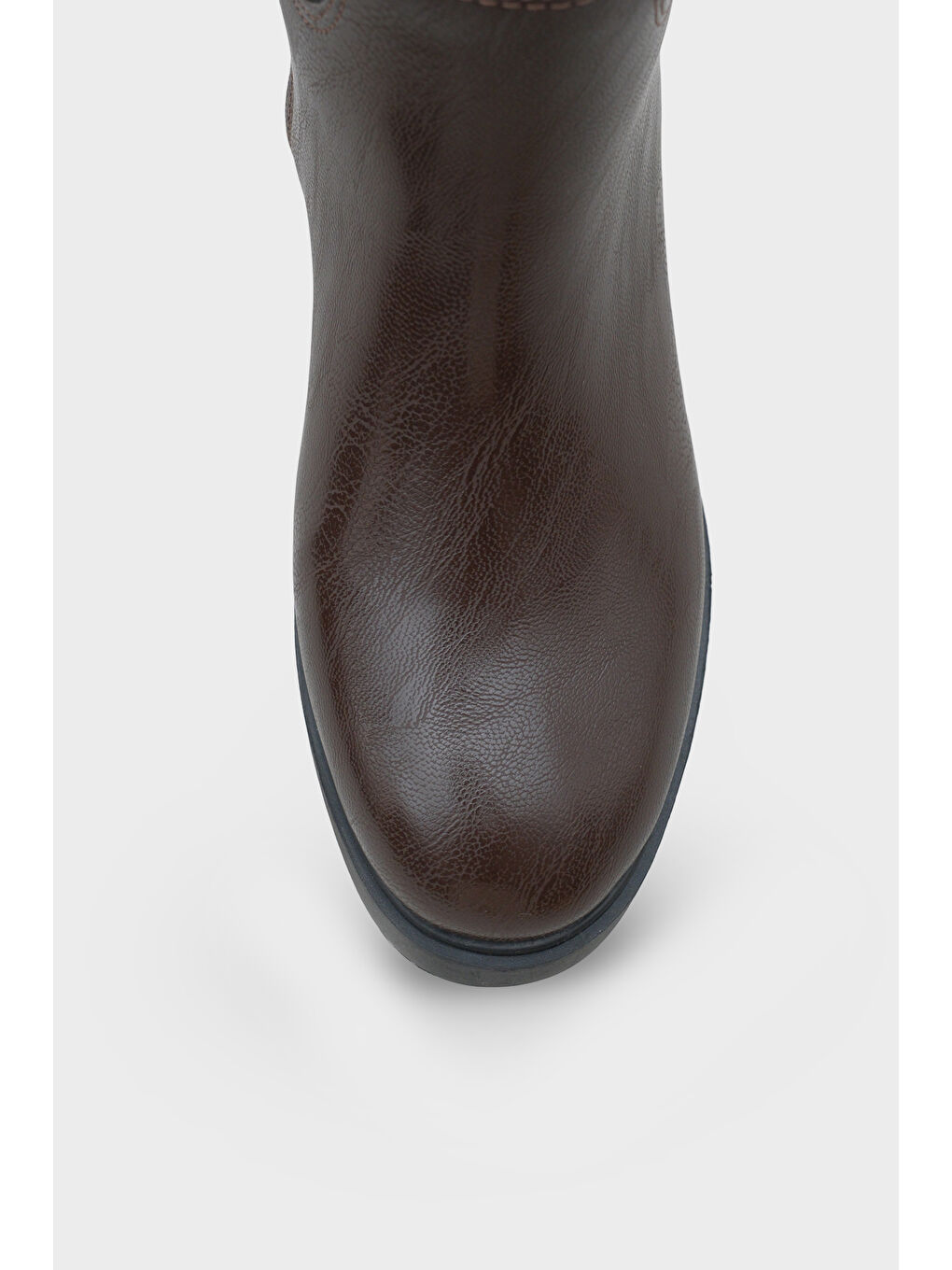 Kahverengi Roberta Metal Tokalı Kadın Çizme-2