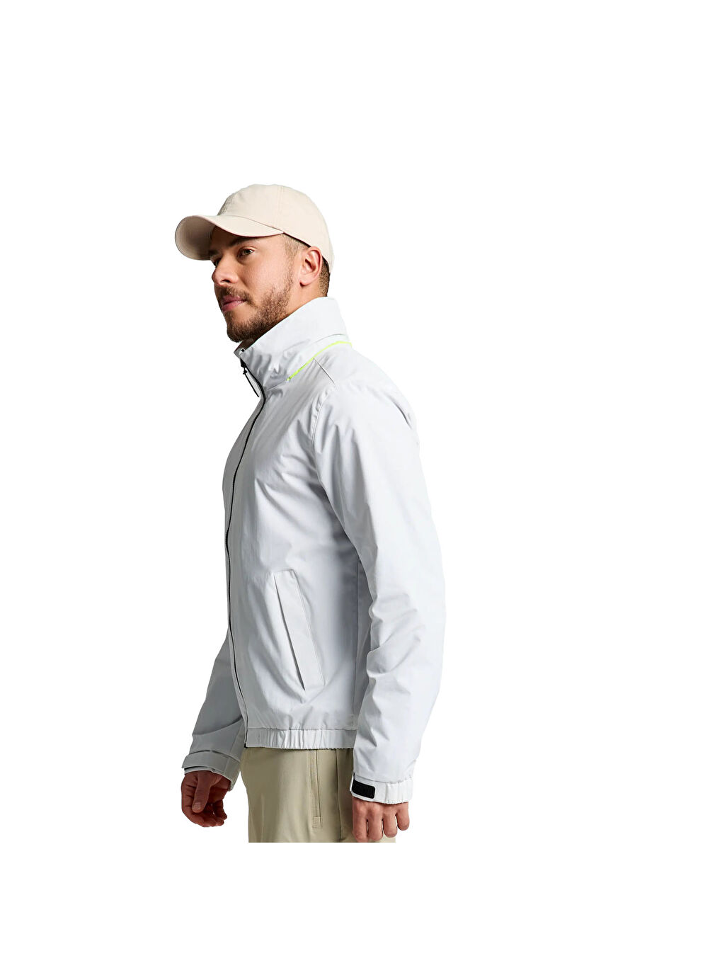 Beyaz Sailing Erkek Siyah Ceket-2