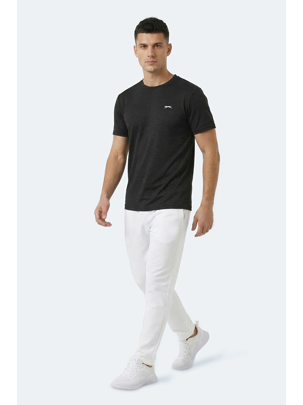 KOFONA Erkek Siyah Tişört-5