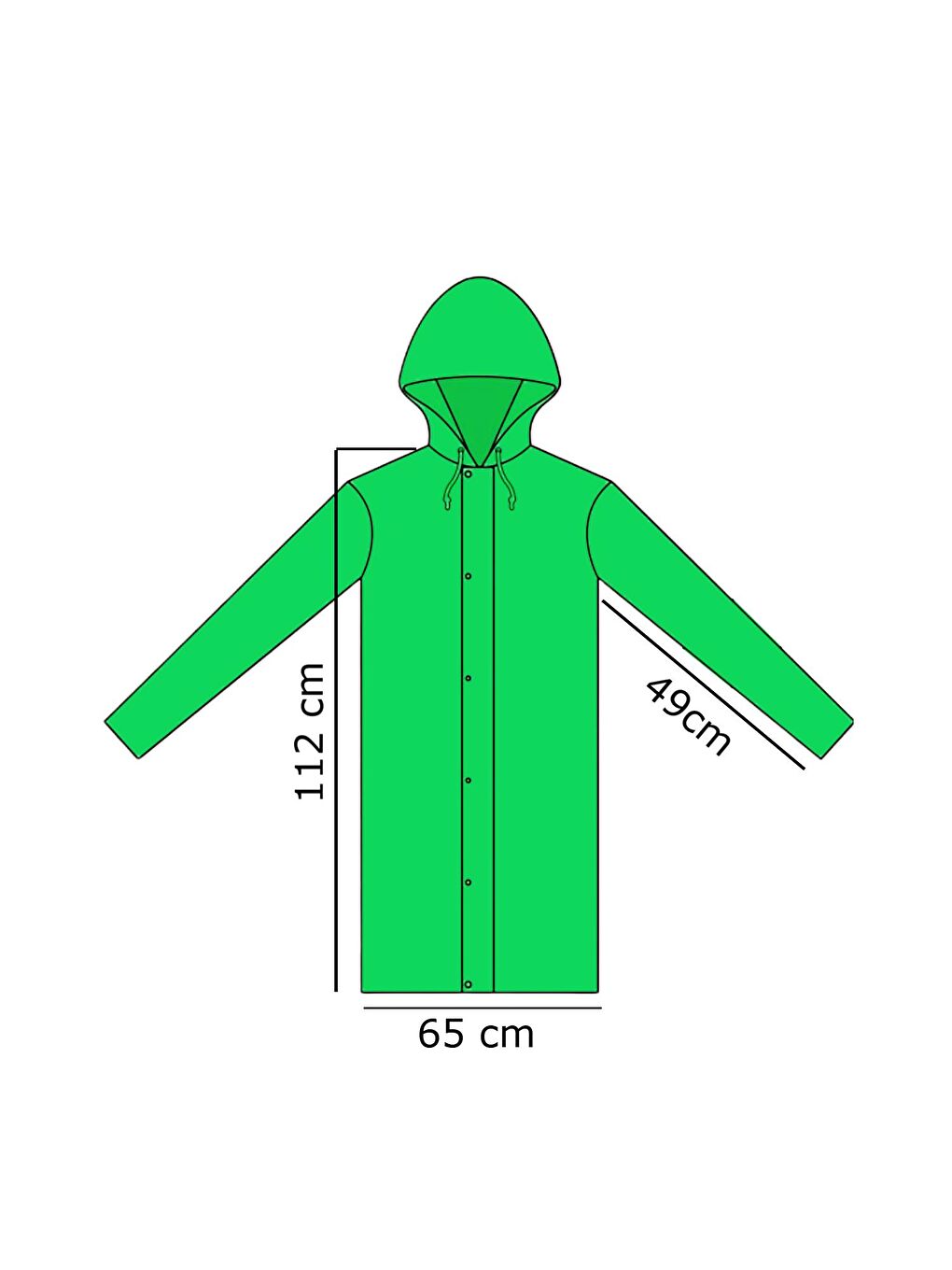 Dmax Lüks Yağmurluk Yeşil (DMX-4668)-1