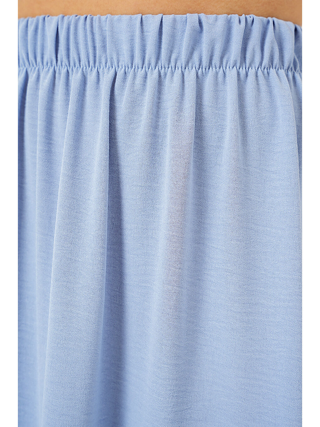 Kadın Ayrobin Uzun Etek 8048 - Mavi-4