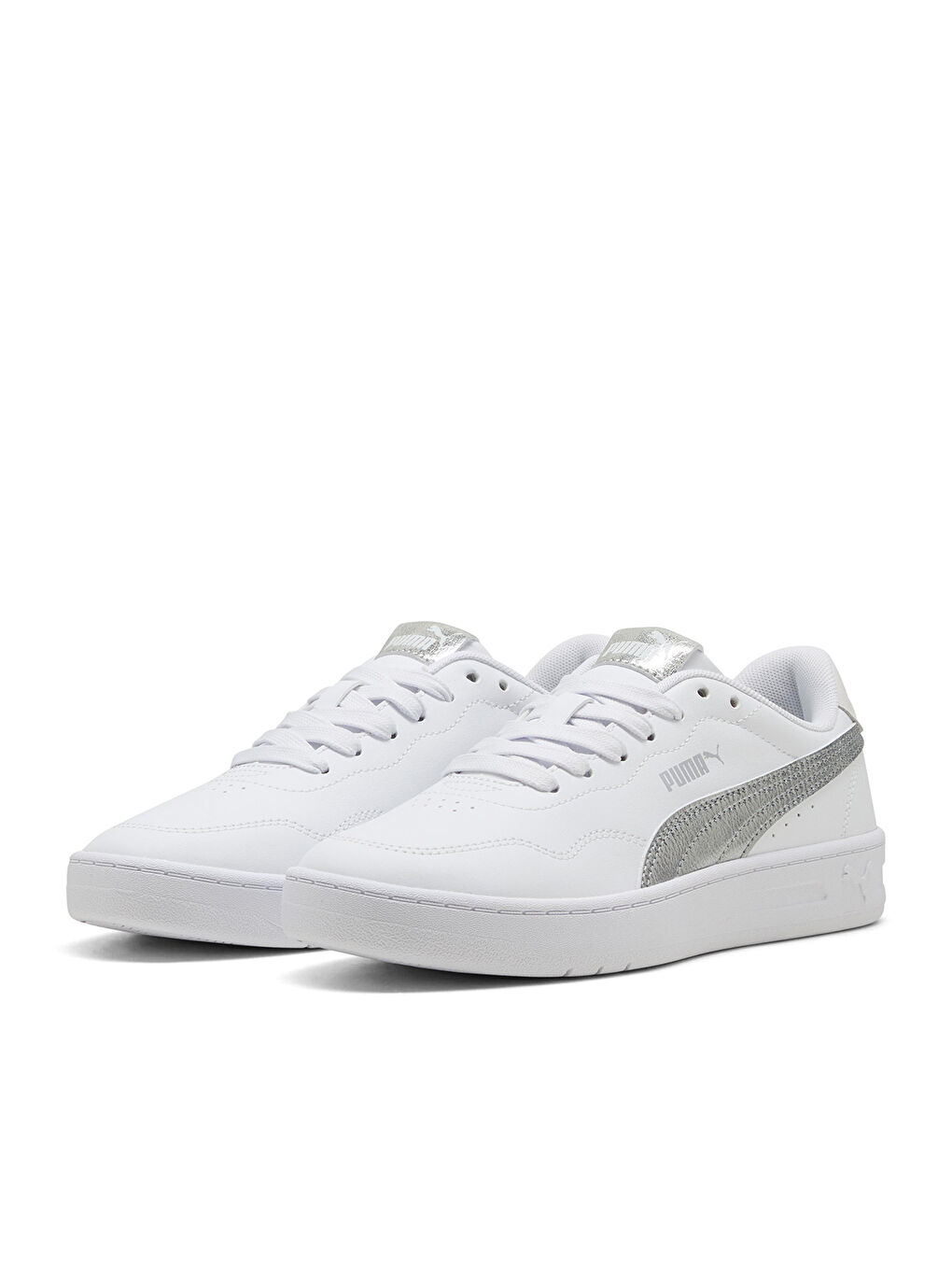 Court Lally Metallic Whisper Kadın Beyaz Sneaker-2