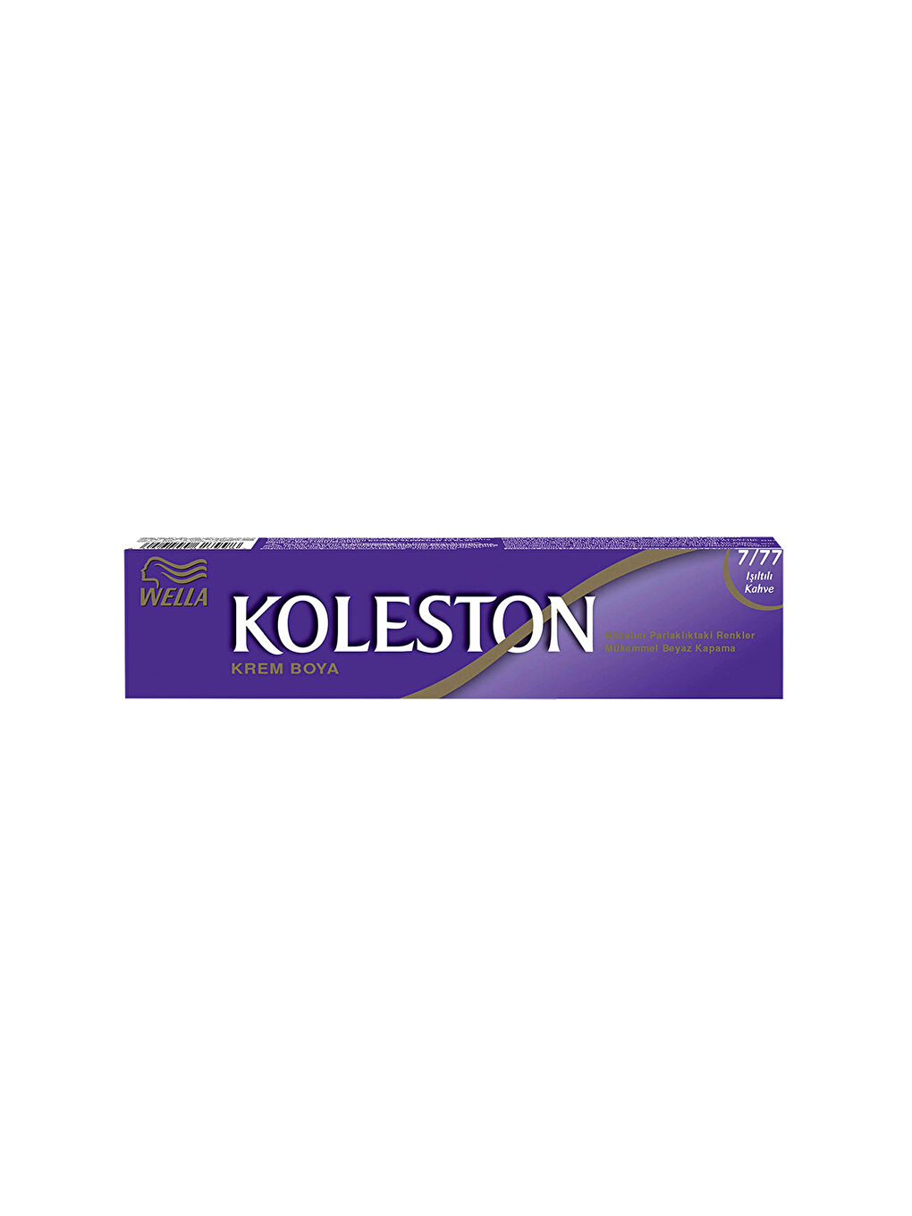 Wella Kahverengi Koleston Single Tüp Boya 7/77 Işıltılı Kahve