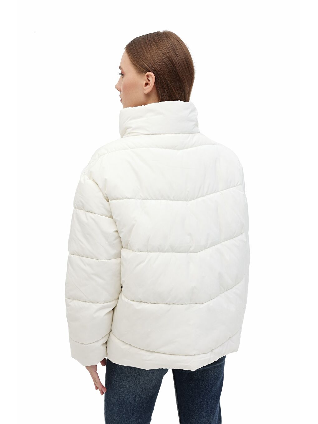 Bej WL 1NARA 5PR Ekru Kadın Mont-1