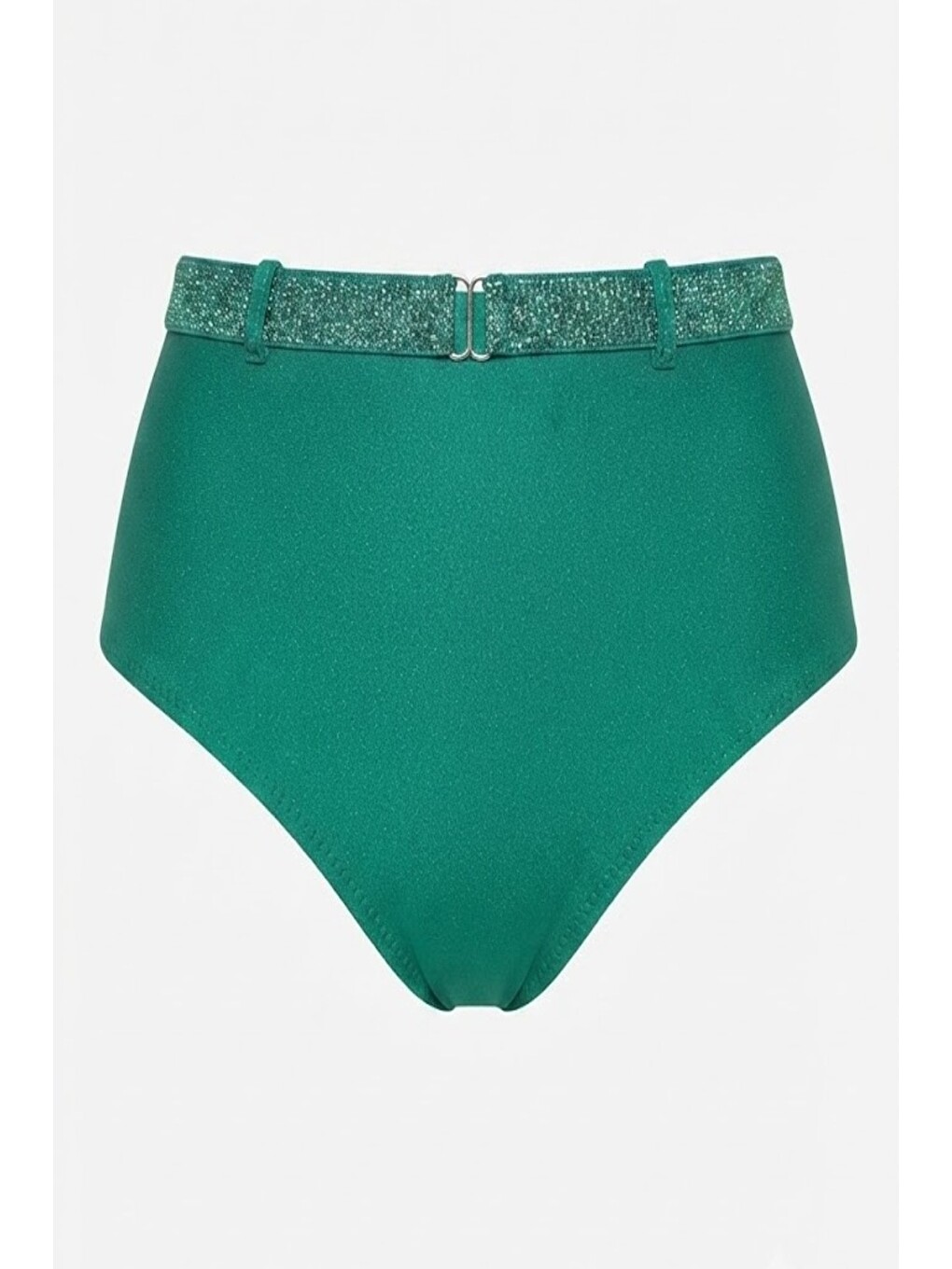 Simli Üçgen Bikini Takım 3220 Yeşil-2
