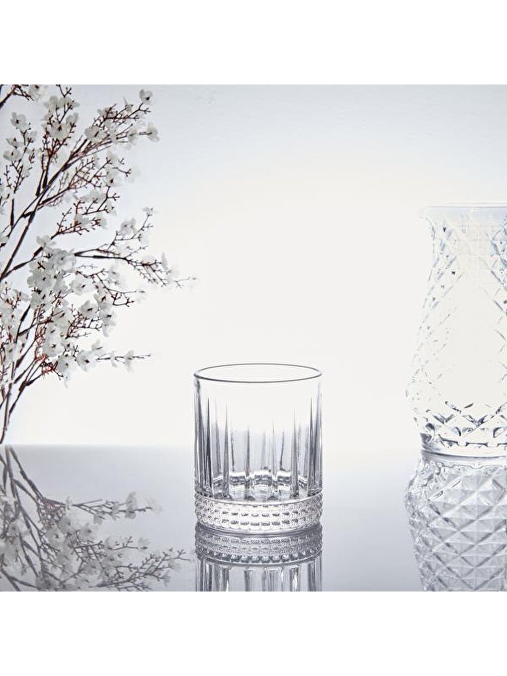 Renksiz Linea Meşrubat Bardağı - 8x9,5 cm