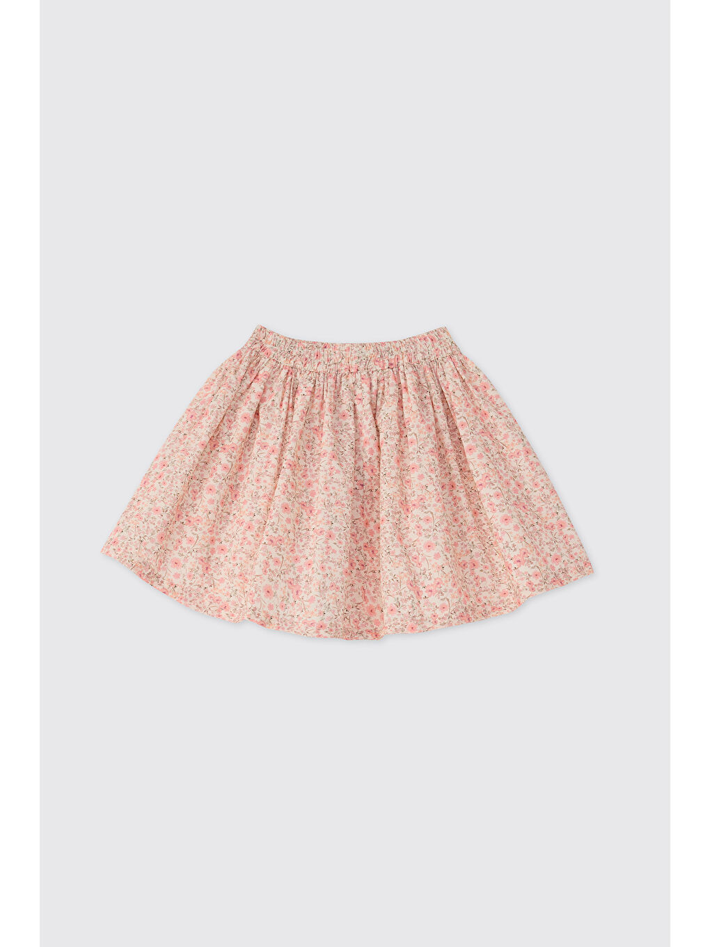 Kız Çocuk Ekru Etek-1