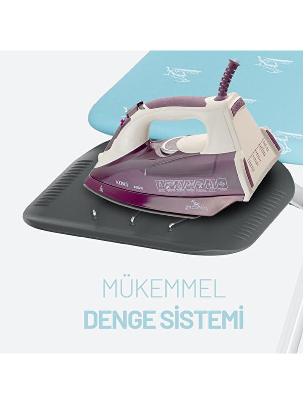 Duty Ütü Masası - Mavi-9