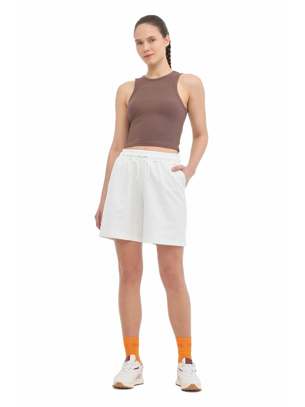 Kahverengi WB 27KENNY 6FX KAHVE Kadın Atlet-2