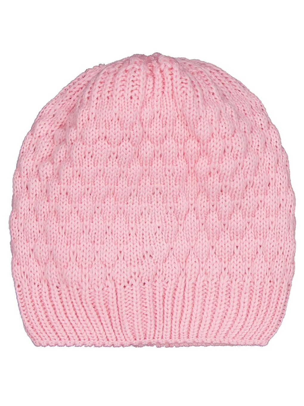 Baby Çift Ponponlu Bebek Uni Basic Bere - Pembe Standart