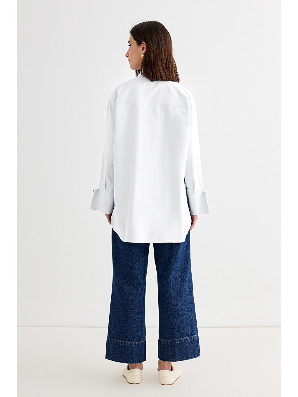 Ferina Gömlek Ekru-4