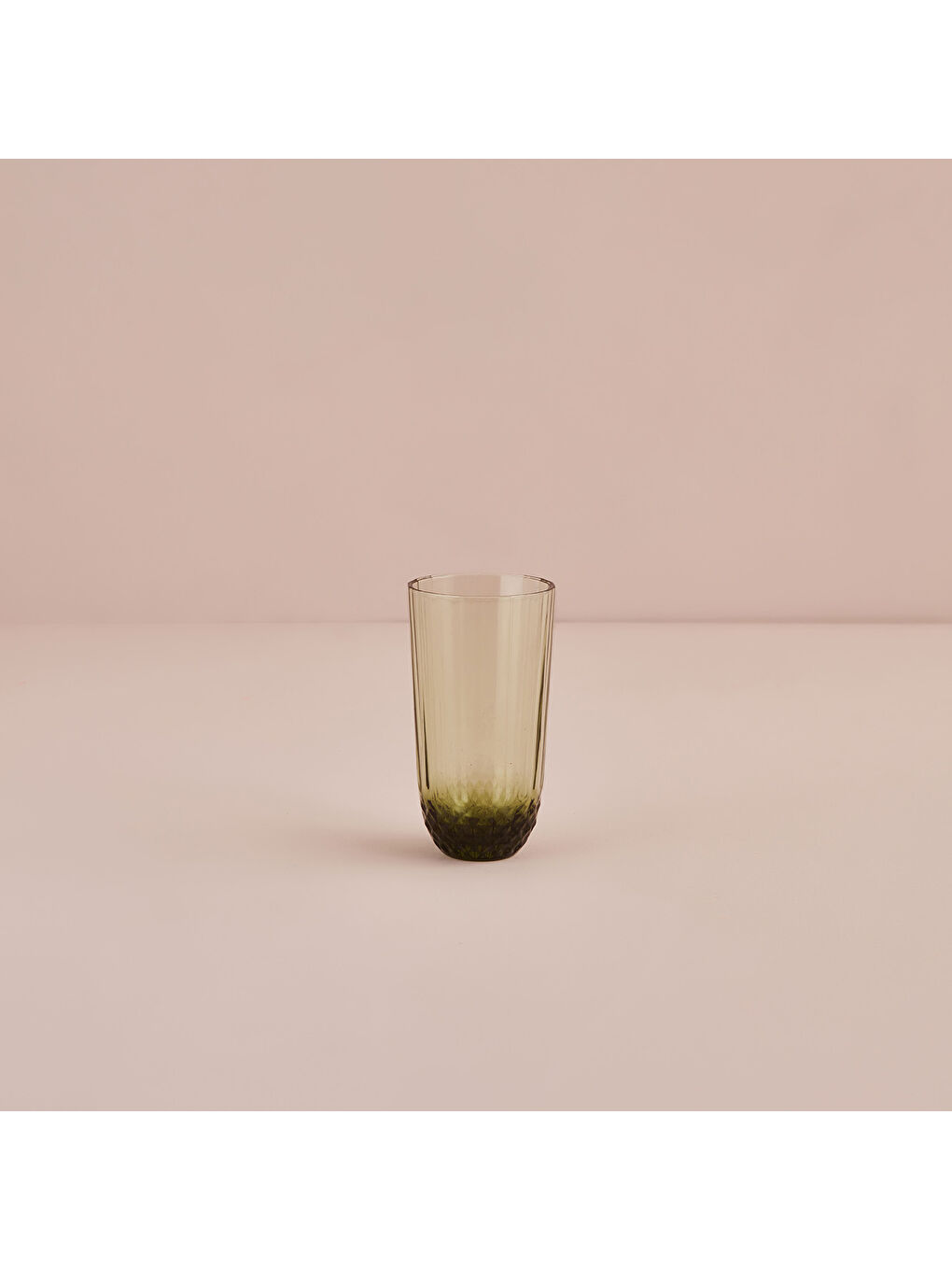 Colore Kesme Meşrubat Bardağı 6'lı Yeşil (345 cc)