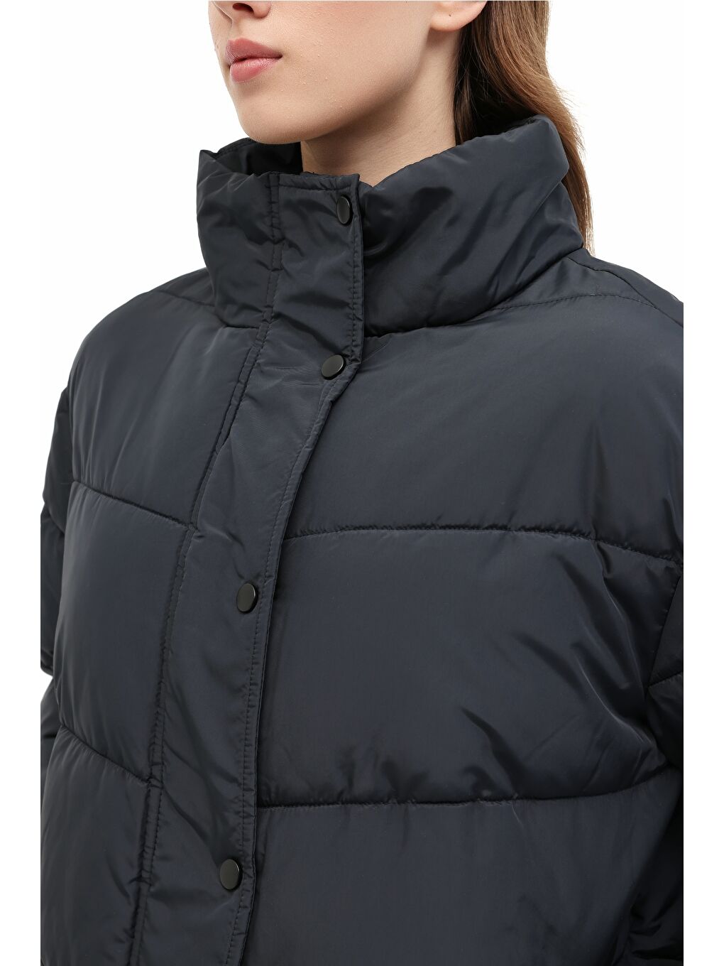 WL 1NARA 5PR Siyah Kadın Mont-3