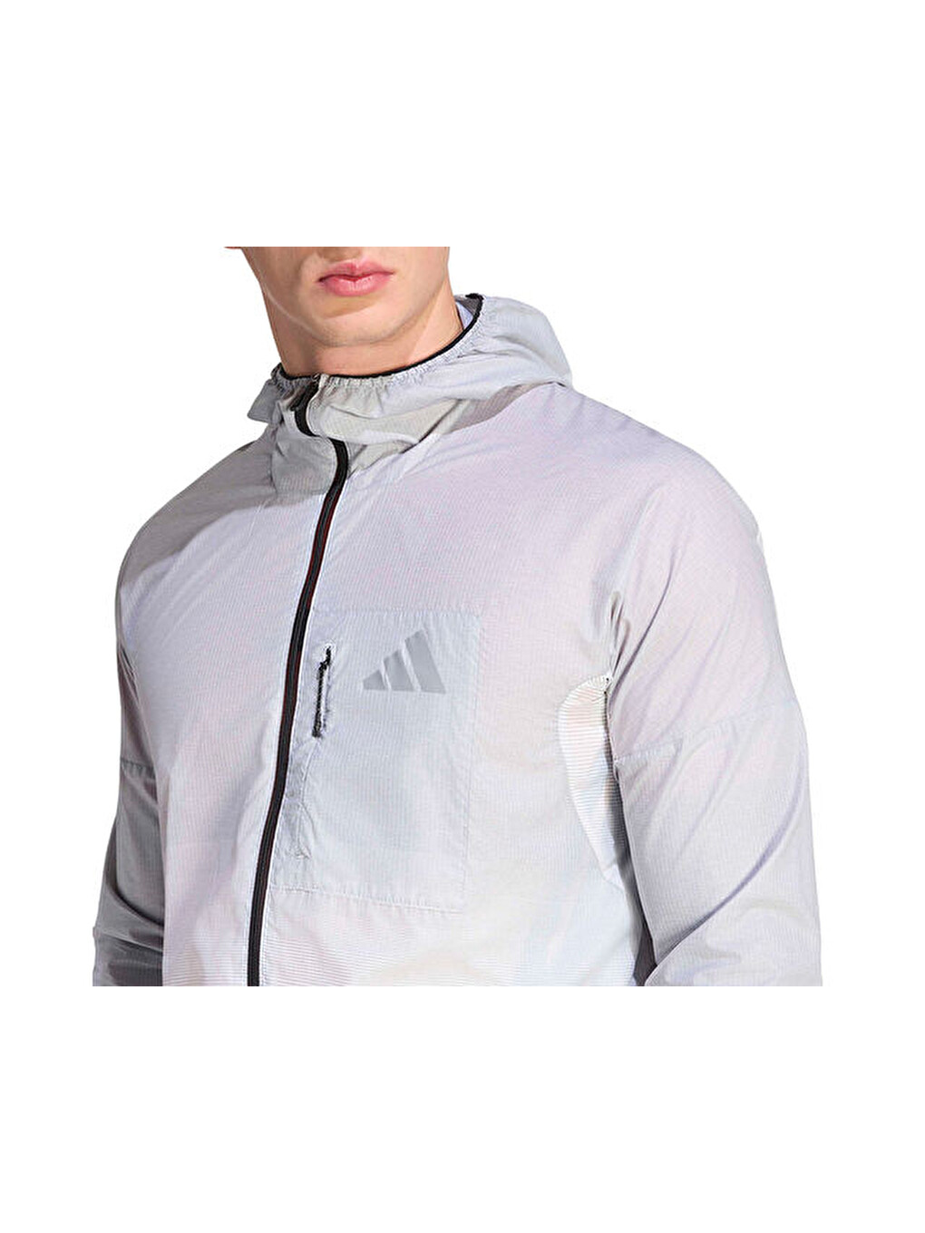 Xpr Light Ww Erkek Koşu Fermuarlı Sweatshirt Jy4092 Siyah-3