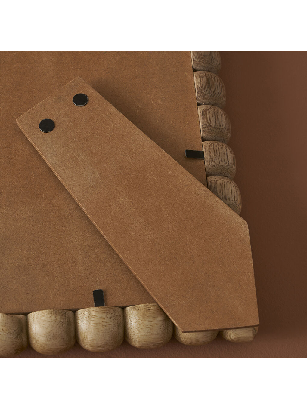 Bej Violet Mango Dekoratif Çerçeve Naturel (23x2x18 cm)-2