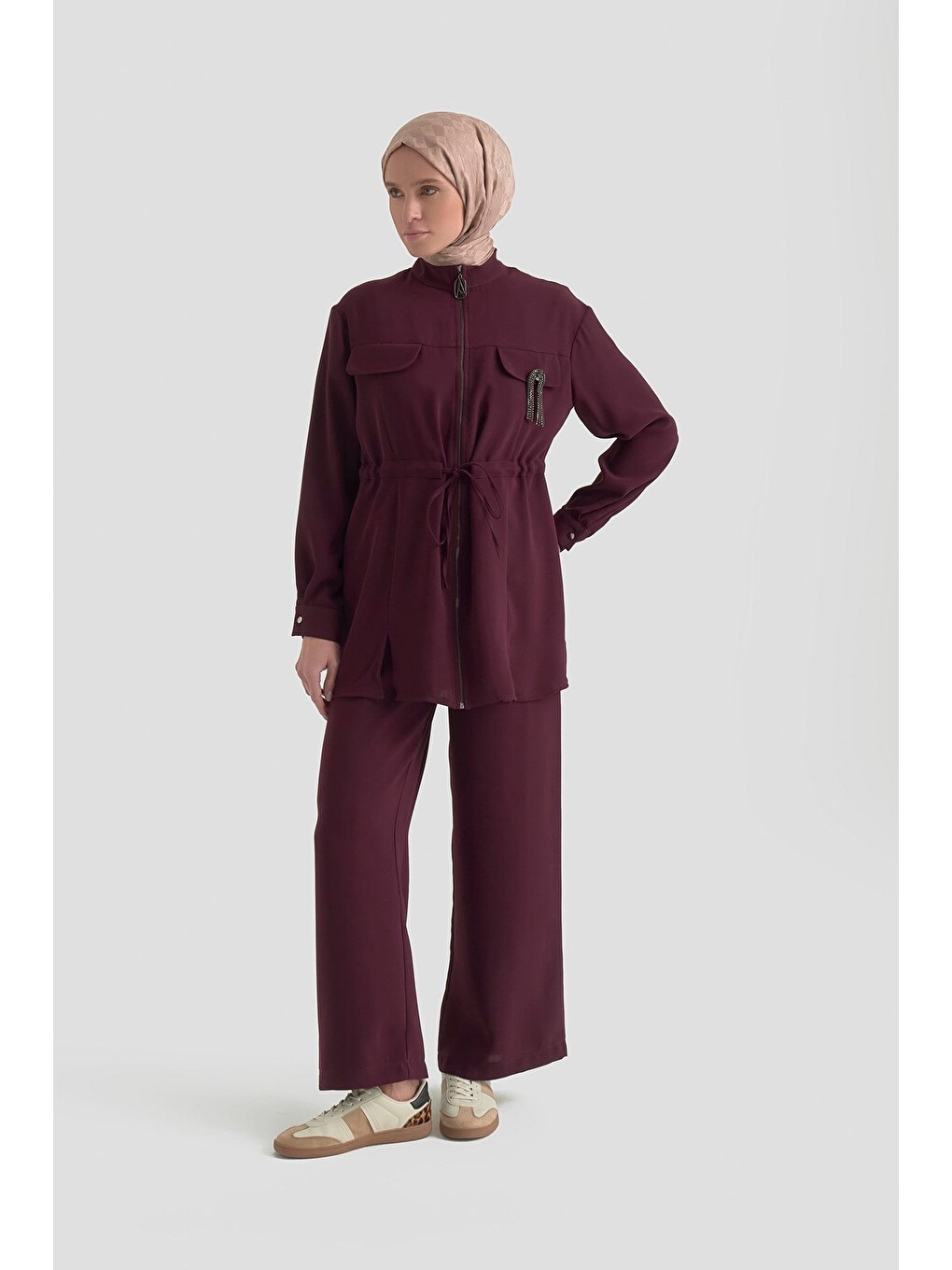 Trend Takım 25Kt646 Mürdüm-2