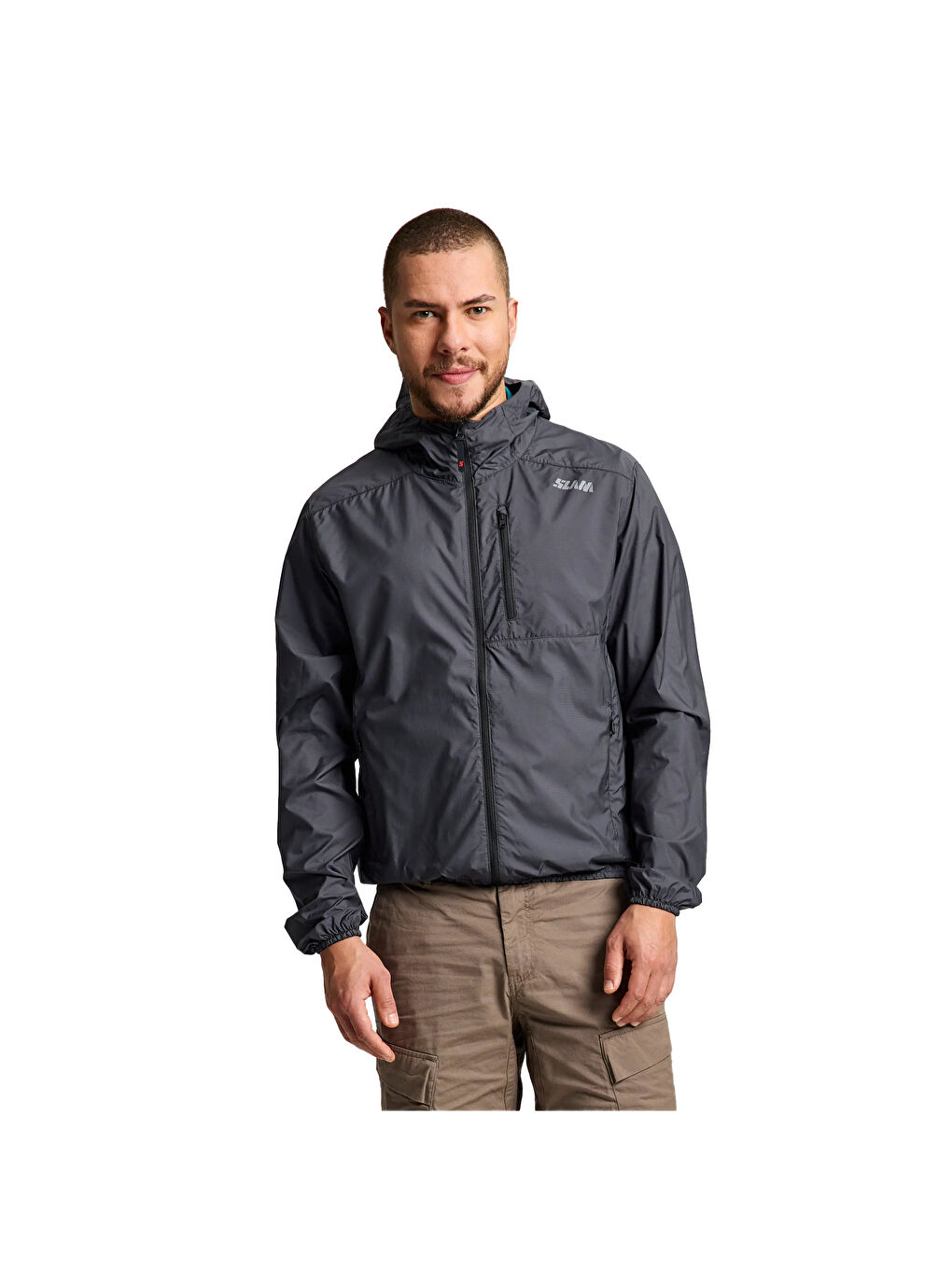 Antrasit Act Packlite Erkek Gri Ceket