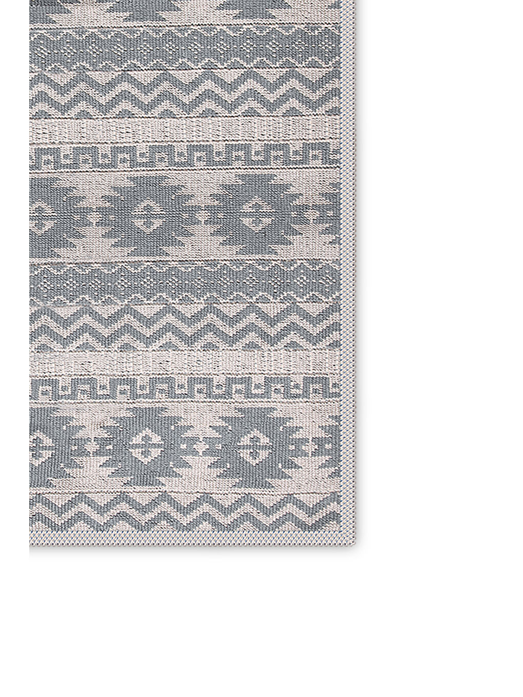 Finike Doğal Pamuklu 2'li Banyo Paspas Seti 60x100+50x60 Cm Gri-2