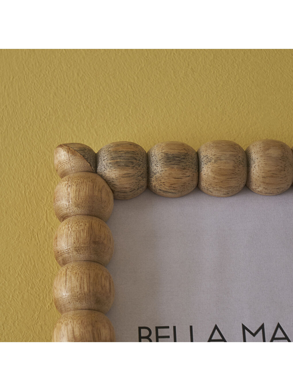 Bej Violet Mango Dekoratif Çerçeve Naturel (21x2x16 cm)-2