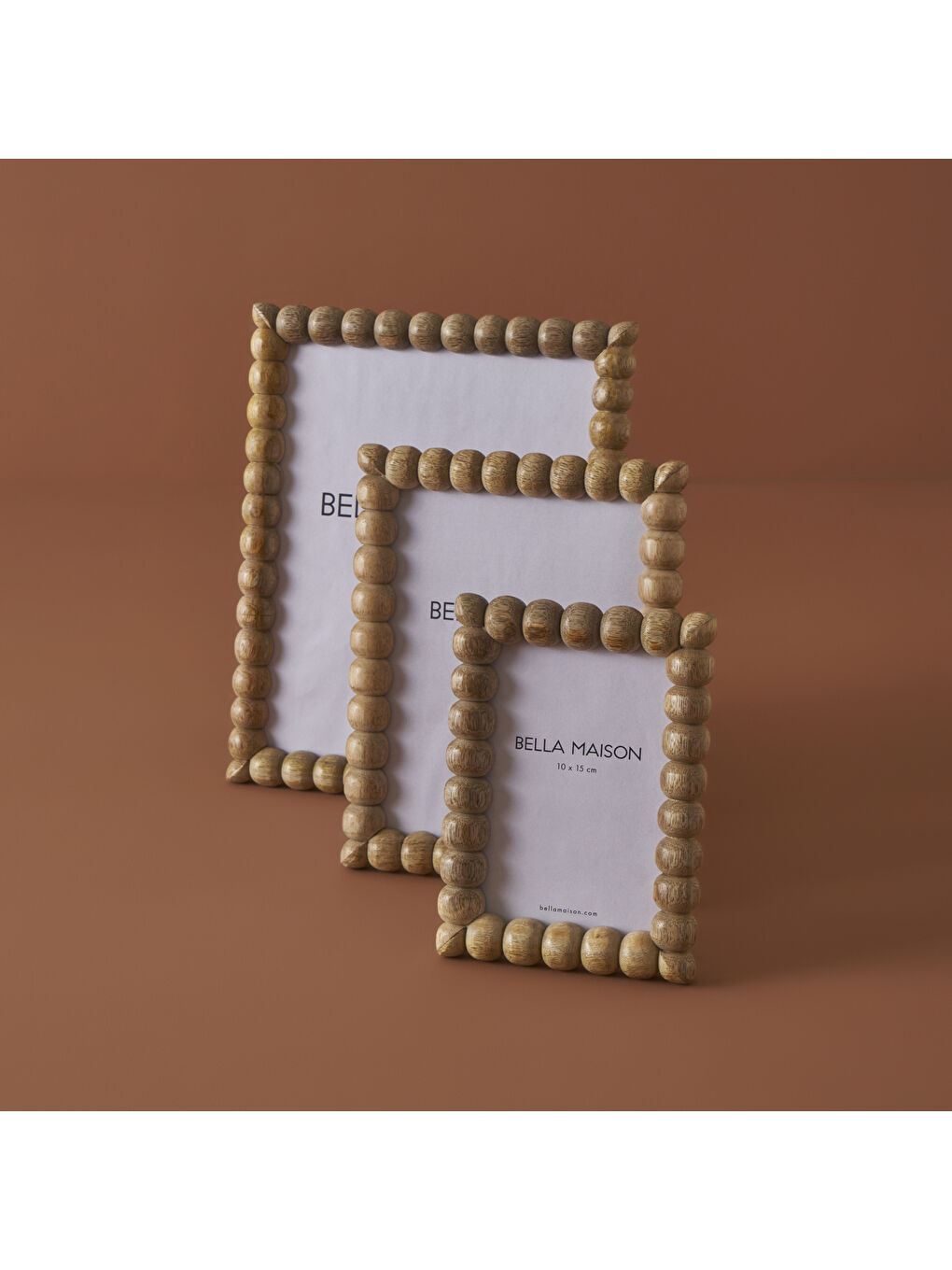 Bej Violet Mango Dekoratif Çerçeve Naturel (21x2x16 cm)-4