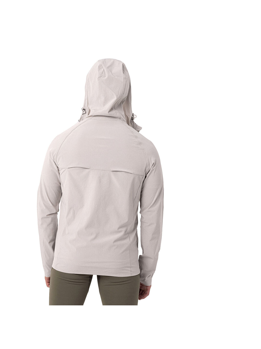 Just Erkek Beyaz Koşu Fermuarlı Sweatshirt-11