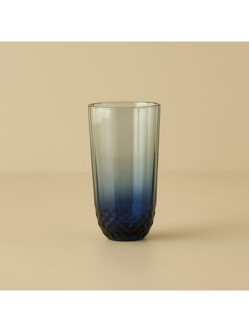 Colore Kesme Meşrubat Bardağı 6'lı Mavi (345 cc)