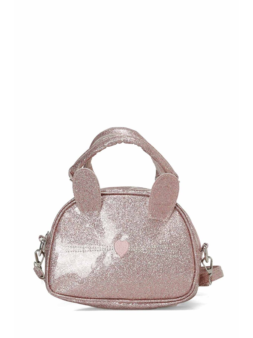 PVC KEDİ EL 4PR Pembe Kız Çocuk El Çantası