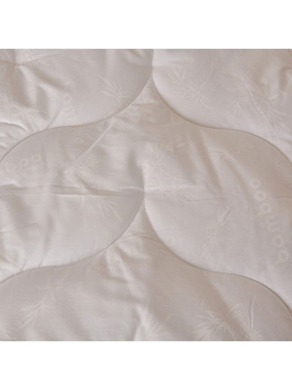 Soft Çift Kişilik Bambu Yorgan - Beyaz - 195x215 cm-1