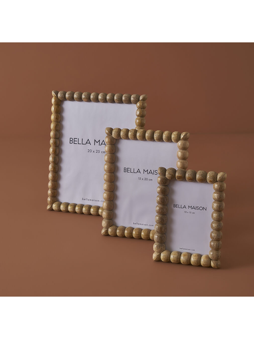 Bej Violet Mango Dekoratif Çerçeve Naturel (18x2x13 cm)-4