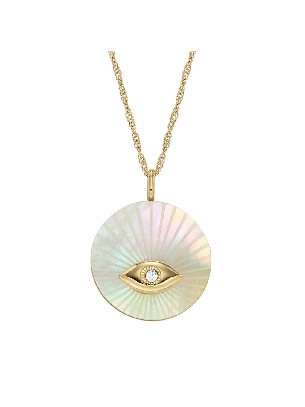 Sarı JF04793-710 Kadın Kolye