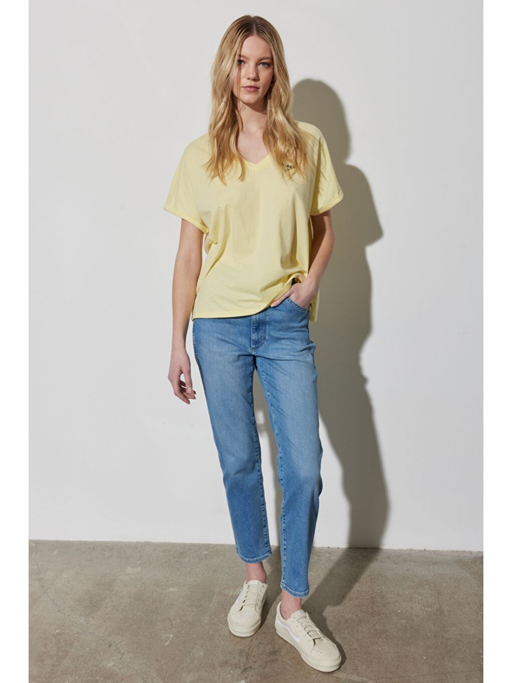 Mavi Walker Fit Dar Kesim Normal Bel Esnek Jean Jean Pantolon-1