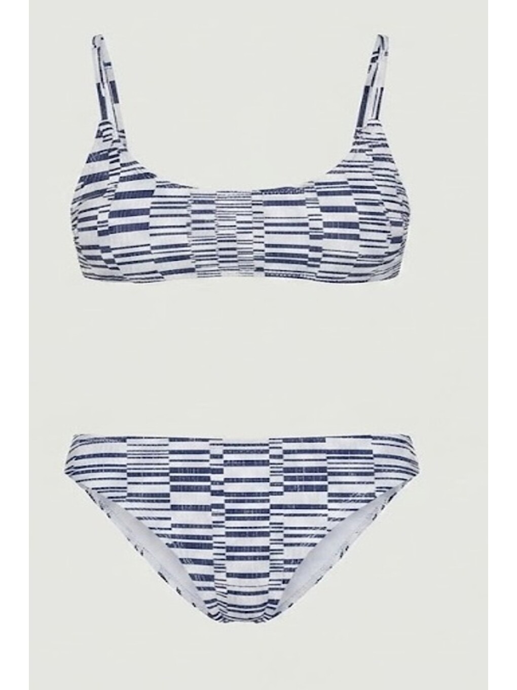İp Askı Bikini Takım 3268 Beyaz/lacivert