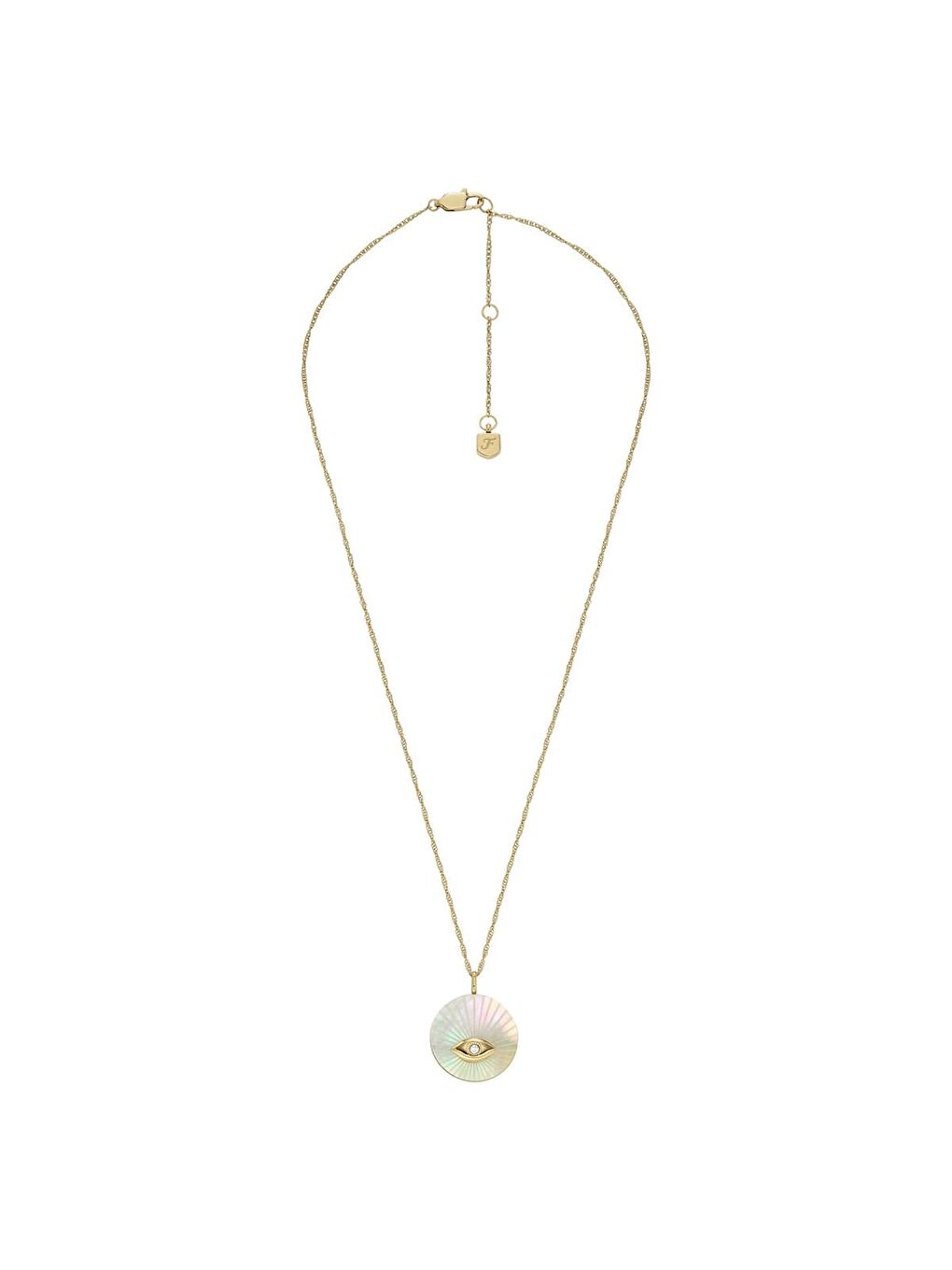 Sarı JF04793-710 Kadın Kolye-1