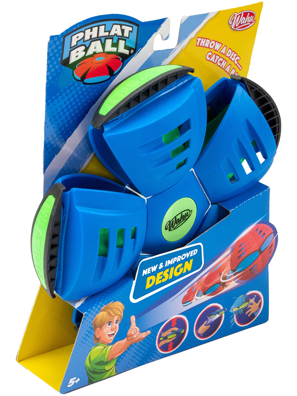 Mavi - Yeni Tasarım Topa Dönüşen Frizbi-1