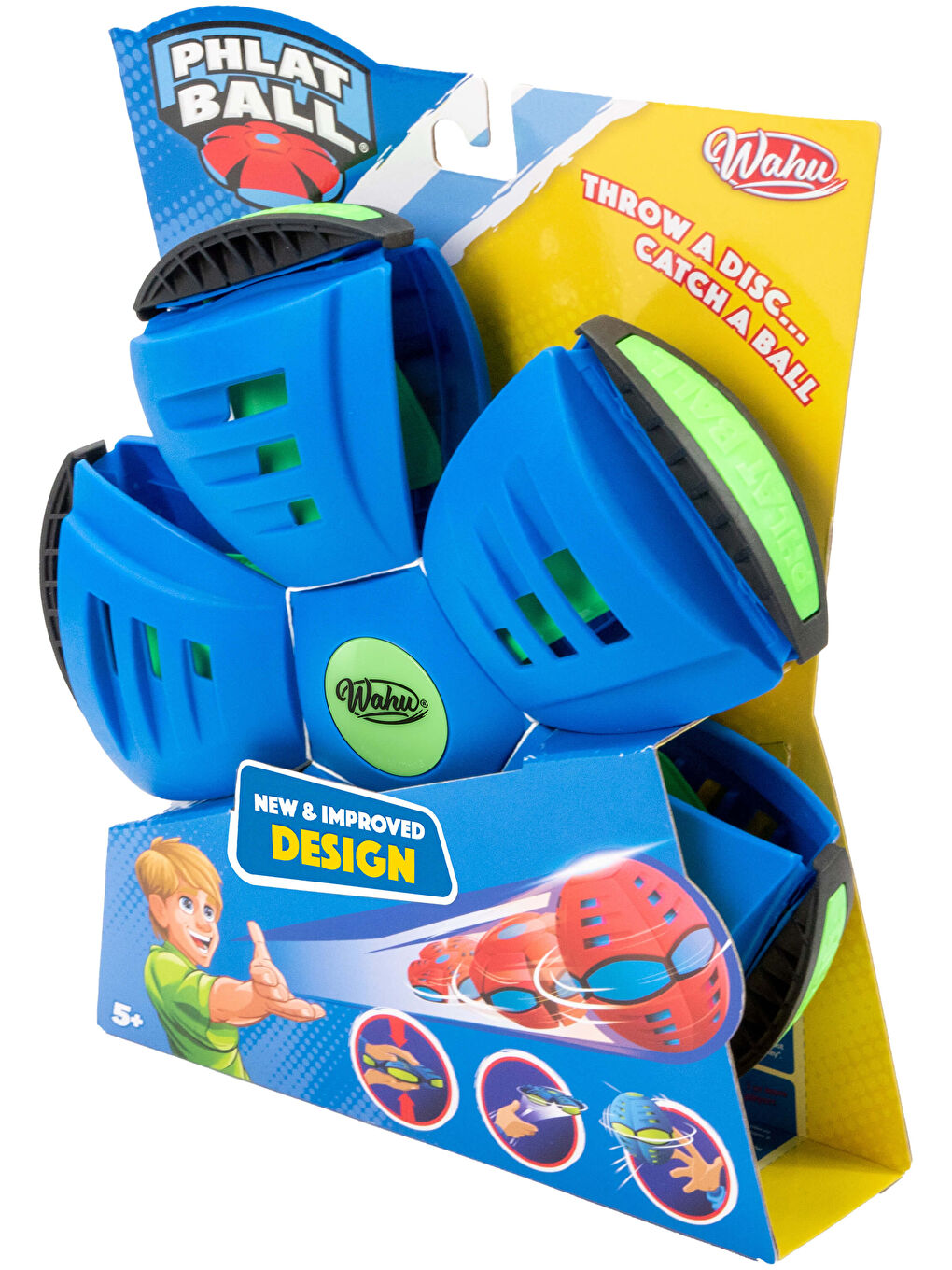 Mavi - Yeni Tasarım Topa Dönüşen Frizbi-2