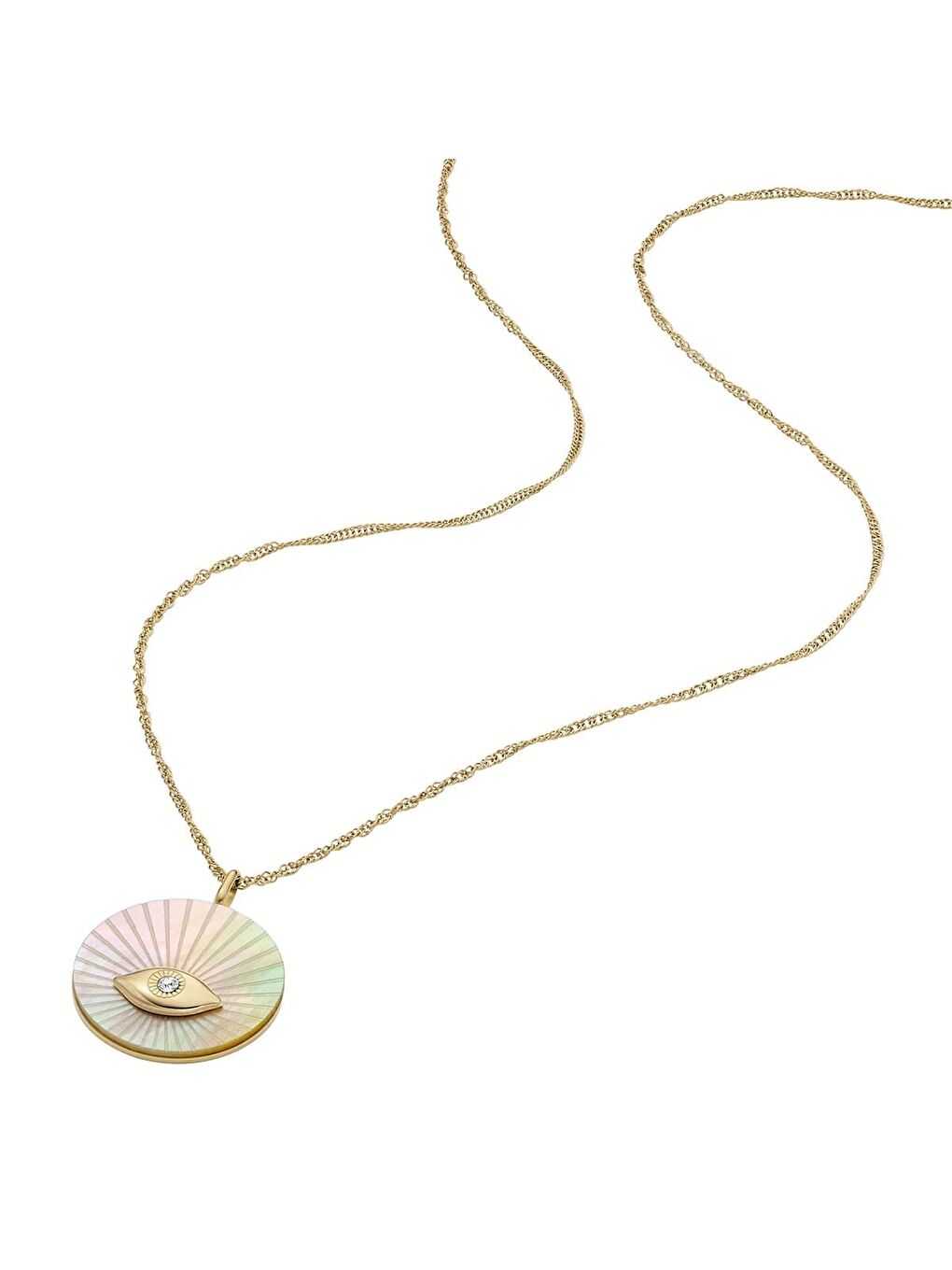 Sarı JF04793-710 Kadın Kolye-3