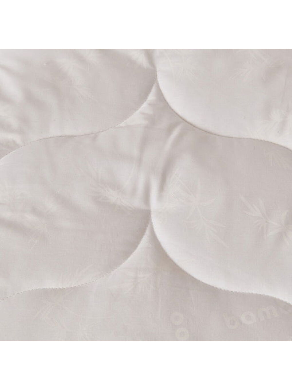 Soft Tek Kişilik Bambu Yorgan - Beyaz - 155x215 cm-1