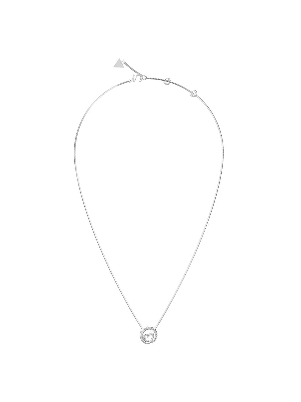 Gri JGUJUBN05526JWRHTU Kalpli Kadın Kolye