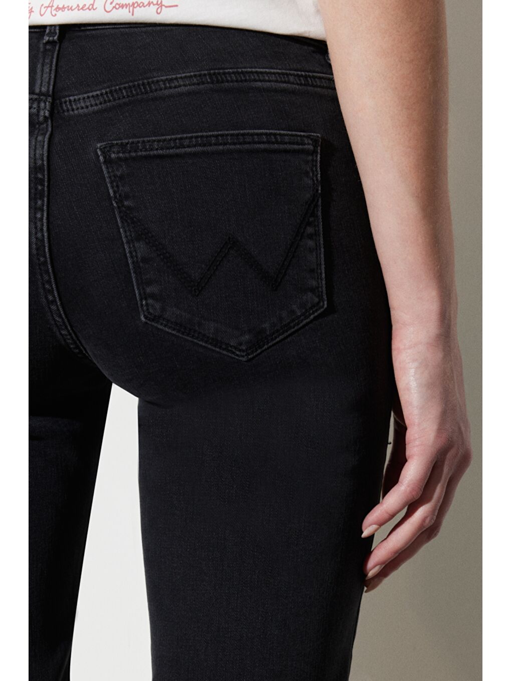 Siyah Bootcut Fit Normal Bel Bol Paça Esnek Jean Jean Pantolon-6