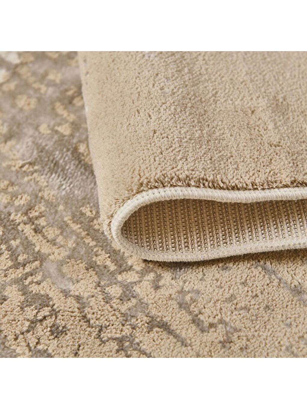 Soft Breeze Halı - Bej - 80x150 cm-2