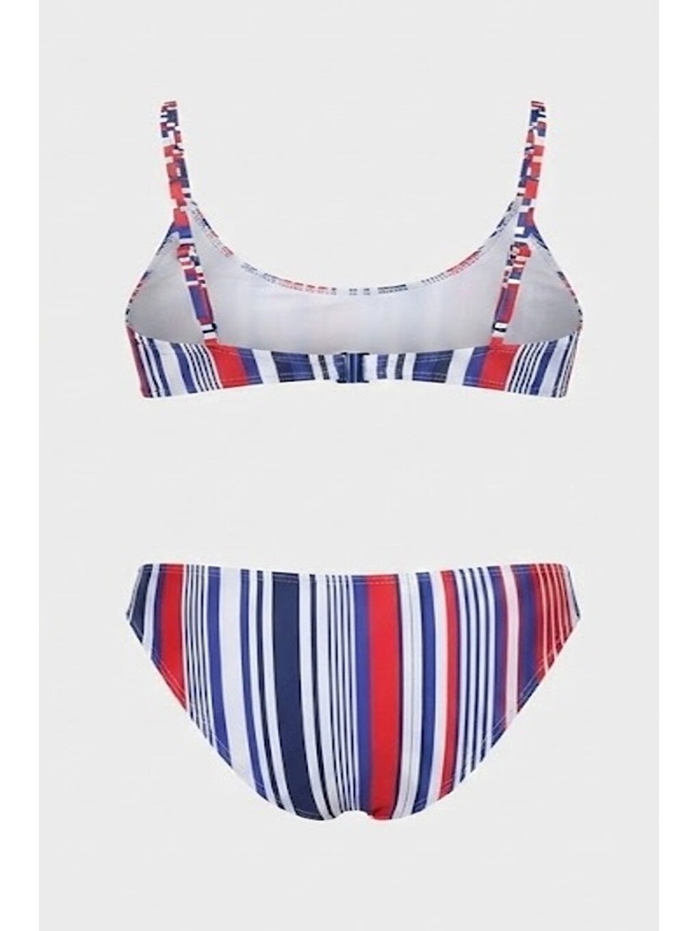 İp Askı Bikini Takım 3268 Kırmızı/lacıvert-1