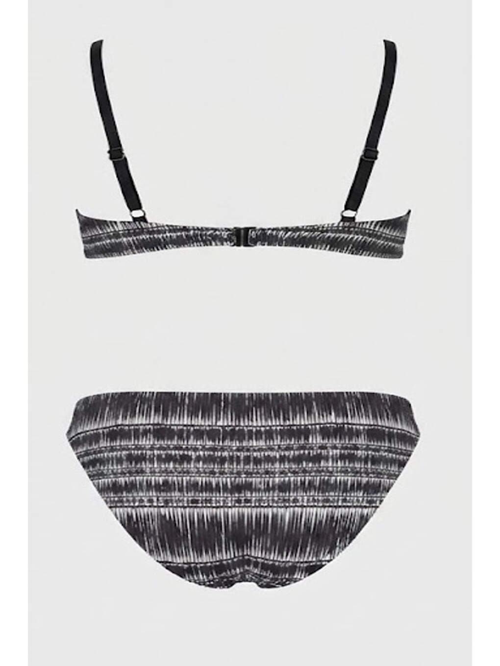 Straplez Bikini Takım 3249 Siyah-1
