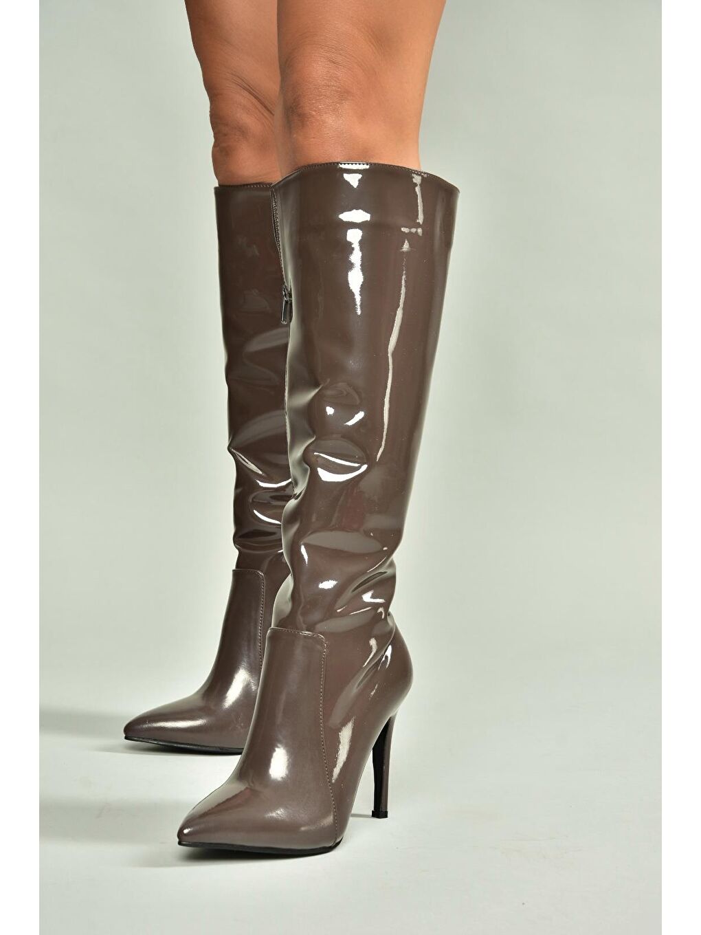 Kahverengi Kadın Çizme N372530108-1