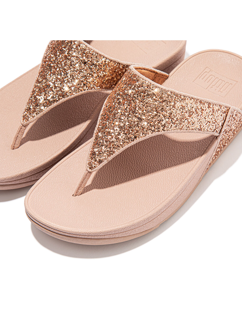 Sarı Kadın Altın Rengi Parmak Arası Terlik-2